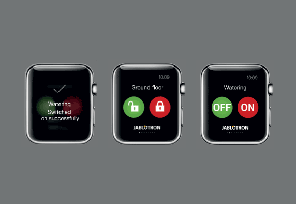 Control alarma desde Apple Watch